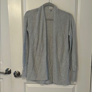 Women’s grey cardigan